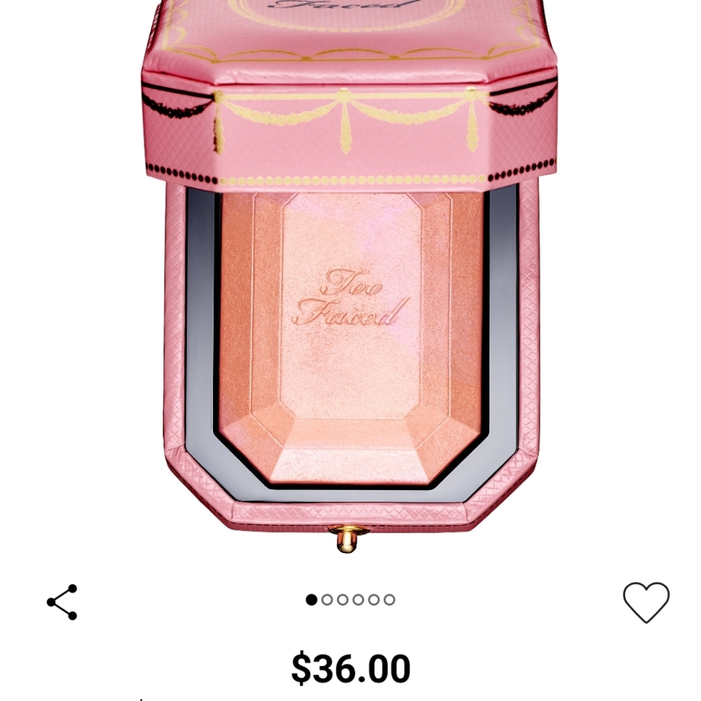 Too Faced Diamond Light Highlighter in Fancy Pink Diamond